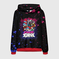 Мужская толстовка FRIDAY NIGHT FUNKIN НЕОНОВАЯ СТЕНА FNF