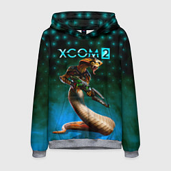 Мужская толстовка XCOM ИКС КОМ рептилия