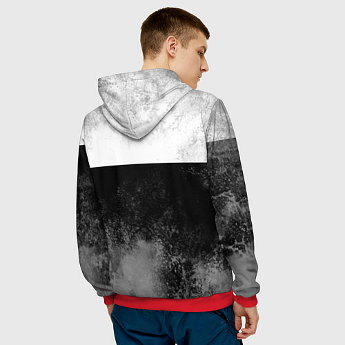 Мужская толстовка State of Decay Heartland Logo / 3D-Красный – фото 4