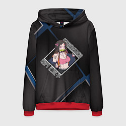 Мужская толстовка Незуко Камадо Nezuko Kamado, Клинок, рассекающий д