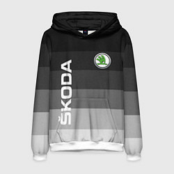 Мужская толстовка SKODA, ШКОДА ГРАДИЕНТ