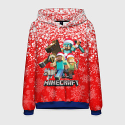 Мужская толстовка НОВОГОДНИЙ МАЙНКРАФТ, НОВЫЙ ГОД 2022,