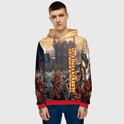 Толстовка-худи мужская Ваха Осада, цвет: 3D-красный — фото 2