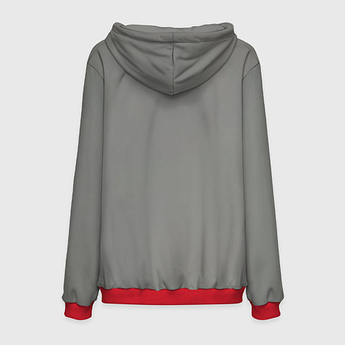 Мужская толстовка Senkuu STONE CRUNCH / 3D-Красный – фото 2