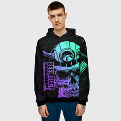 Толстовка-худи мужская Deep Rock Galactic - Dander Darkness Dwarves, цвет: 3D-черный — фото 2