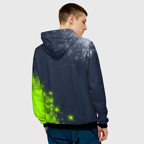 Мужская толстовка STALKER 2 Краски 7 / 3D-Черный – фото 4