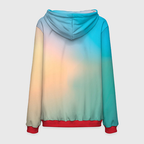 Мужская толстовка Облако в Террарии / 3D-Красный – фото 2