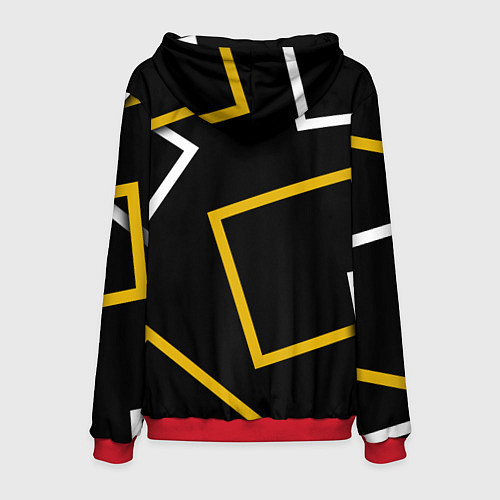 Мужская толстовка АРАТАКИ ИТТО ГЕОМЕТРИЯ ITTO / 3D-Красный – фото 2