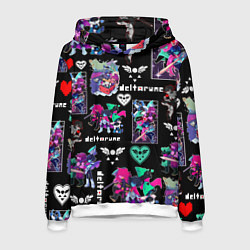 Мужская толстовка DELTARUNE PATTERN ART ГЕРОИ ДЕЛЬТАРУН