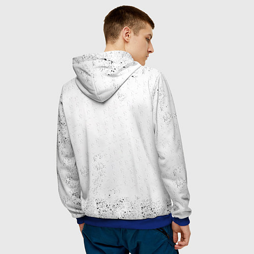 Мужская толстовка Akira черный постер / 3D-Синий – фото 4