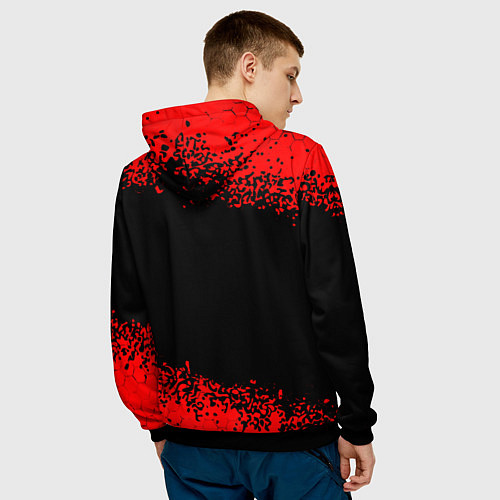 Мужская толстовка TEAM FORTRESS 2 Краска / 3D-Черный – фото 4