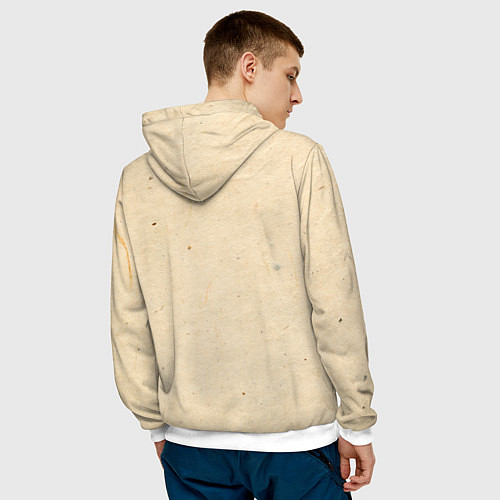 Мужская толстовка Ни слова о полку Игореве full / 3D-Белый – фото 4