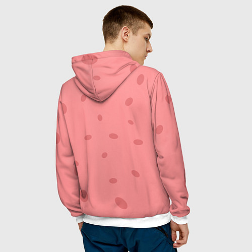 Мужская толстовка Патрик пара / 3D-Белый – фото 4