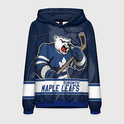 Мужская толстовка Торонто Мейпл Лифс, Toronto Maple Leafs Маскот