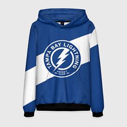 Толстовка-худи мужская Тампа-Бэй Лайтнинг , Tampa Bay Lightning, цвет: 3D-черный