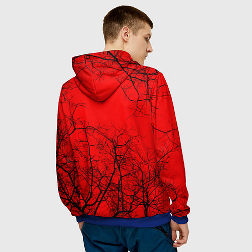 Мужская толстовка Dead by Daylight дух / 3D-Синий – фото 4