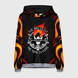 Мужская толстовка DARKEST DUNGEON FIRE ФАКЕЛ