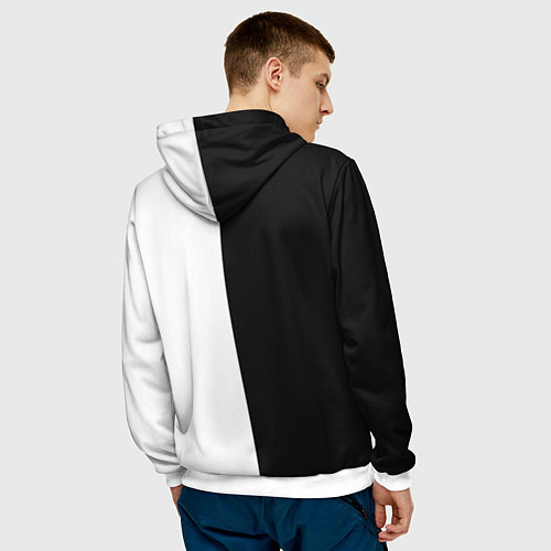 Мужская толстовка Чжун Ли в хорошей форме GENSHIN IMPACT / 3D-Белый – фото 4