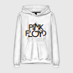 Мужская толстовка PINK FLOYD LOGO ПИНК ФЛОЙД ГЛИТЧ