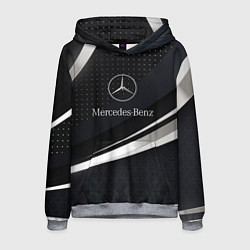 Толстовка-худи мужская Mercedes-Benz Sport, цвет: 3D-меланж