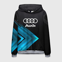 Толстовка-худи мужская Audi Sport, цвет: 3D-меланж