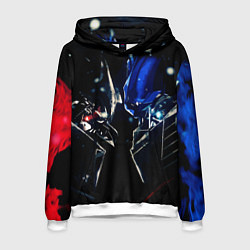 Мужская толстовка Тансформеры Оптимус и Мегатрон 2022