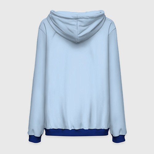 Мужская толстовка Ми-8 Вертолёт / 3D-Синий – фото 2