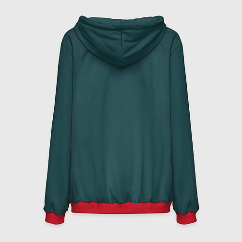 Мужская толстовка Italy Италия / 3D-Красный – фото 2