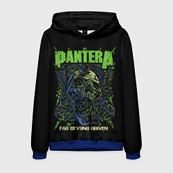 Мужская толстовка Pantera green череп