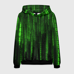 Мужская толстовка Бегущий по коду