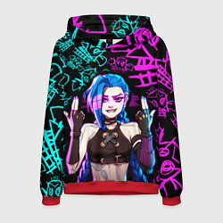 Мужская толстовка JINX ДЖИНКС NEON PATTERN