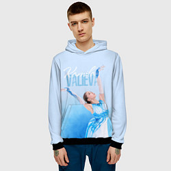 Толстовка-худи мужская Камила Валиева ROC, цвет: 3D-черный — фото 2