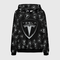 Мужская толстовка TESLA BIG LOGO PATTERN