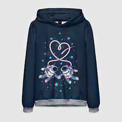 Мужская толстовка Космическая любовь Cosmic love