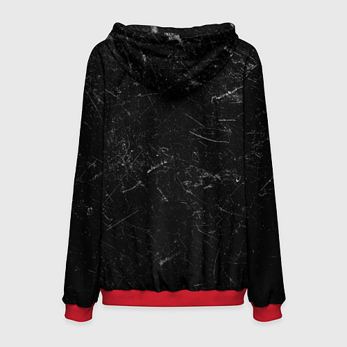 Мужская толстовка Не надо стесняться быть а*уе*ным! / 3D-Красный – фото 2