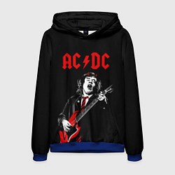Мужская толстовка AC DC Ангус Янг гитарист