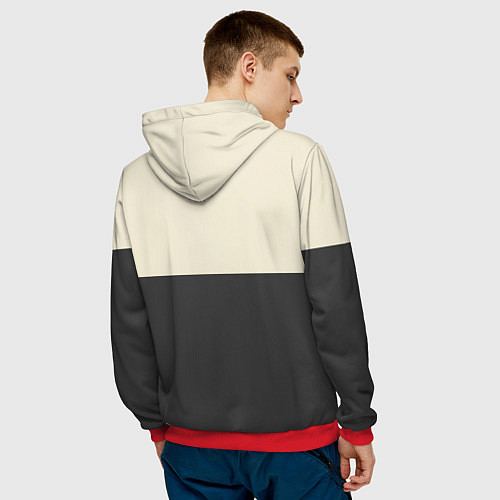 Мужская толстовка JAZZ FESTIVAL / 3D-Красный – фото 4