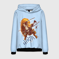 Мужская толстовка Крейзи белка-ниндзя