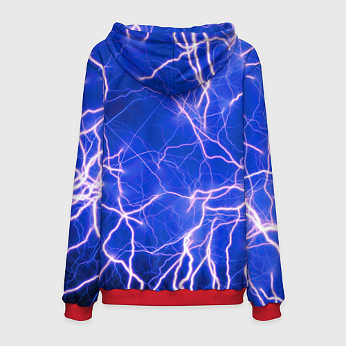 Мужская толстовка HONDA хонда молнии / 3D-Красный – фото 2