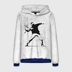 Мужская толстовка BANKSY БУНТ RIOT БЭНКСИ