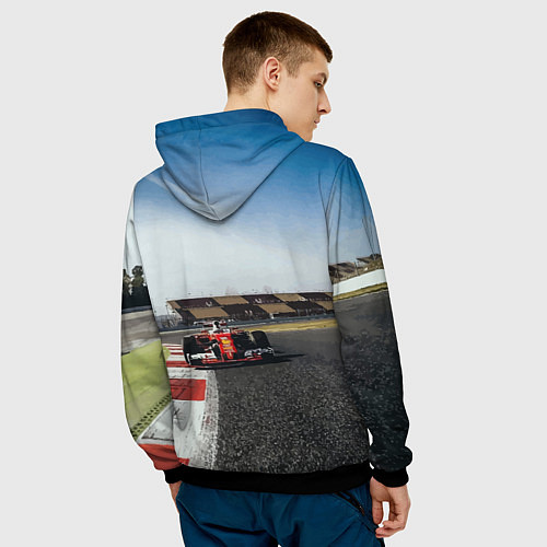 Мужская толстовка McLaren F1 Racing Team / 3D-Черный – фото 4