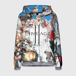 Толстовка-худи мужская Hero of Lineage, цвет: 3D-меланж