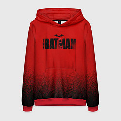 Толстовка-худи мужская Red Logo The Batman, цвет: 3D-красный