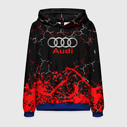 Мужская толстовка AUDI АУДИ брызги