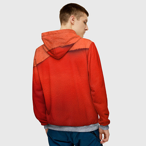 Мужская толстовка Тряпочка / 3D-Меланж – фото 4