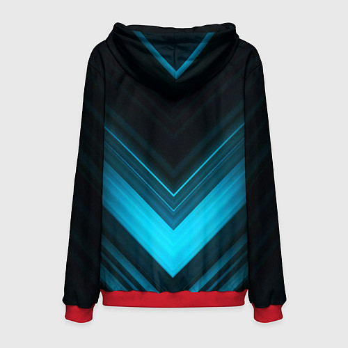 Мужская толстовка DAEWOO ДЭУ спорт / 3D-Красный – фото 2