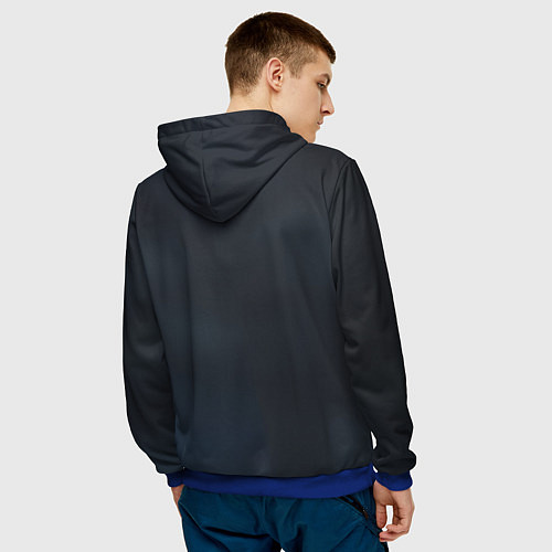 Мужская толстовка Poster The Northman / 3D-Синий – фото 4