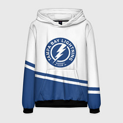 Толстовка-худи мужская Tampa Bay Lightning NHL, цвет: 3D-черный