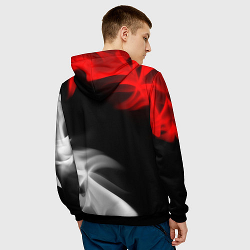 Мужская толстовка ЦИВИЛИЗАЦИЯ 6 Огонь / 3D-Черный – фото 4