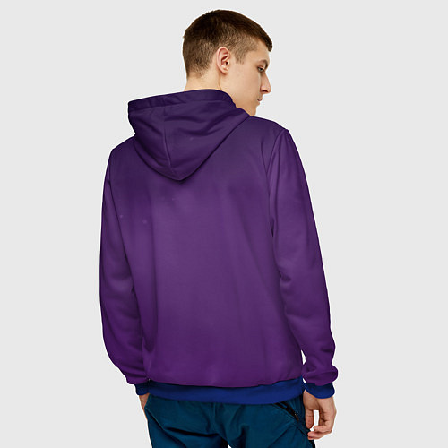 Мужская толстовка ARCANE League Of Legends JINX / 3D-Синий – фото 4